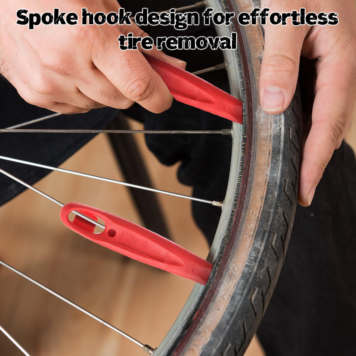 Complete Bike Repair Kit with Waterproof Bag & Stable Foot-Peg Tire Pump | Essential Bicycle Tool, Patch Kit & Multi Tool for Road, Mountain Bike Emergency Roadside Maintenance