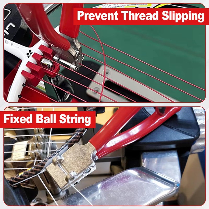 GOLD DEER 3 Spring Sports Starting Clamp Tennis Stringing Starting Clamp Badminton Stringing Clamp Tennis Stringing Machine Tennis Stringing Machine Clamps Stringing Clamp for Tennis Badminton Racket