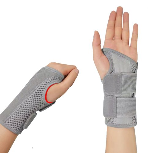 NAGSOFE Wrist Brace for Carpal Tunnel Relief Night Support, Hand Brace with 2 Stays for Women Men, Adjustable Wrist Support Splint for Right Left Hands for Tendonitis, Arthritis, Sprains
