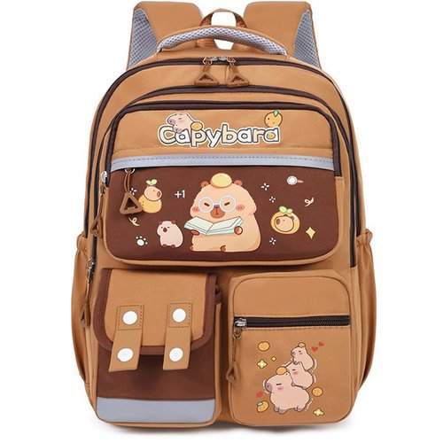Capybara Backpack Capibara Bag Capivara Backpack Cute Kapibara Bag Capy Bara Cappy Barra Daypack(Capybara-4)