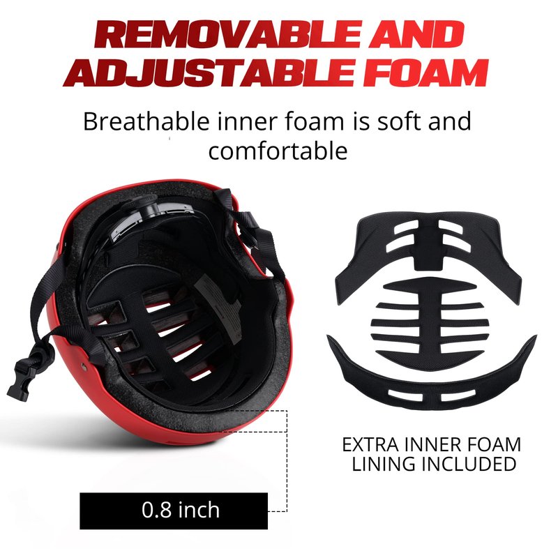 LaScoota Multi-Sport Scooter, Bicycle Helmet, Roller Skating Helmet, Skateboard Helmet for Adults, Youth & Kids | Kids Helmet, Bike Helmet for Men & Women | Impact-Absorbing Core, Optimal Ventilation