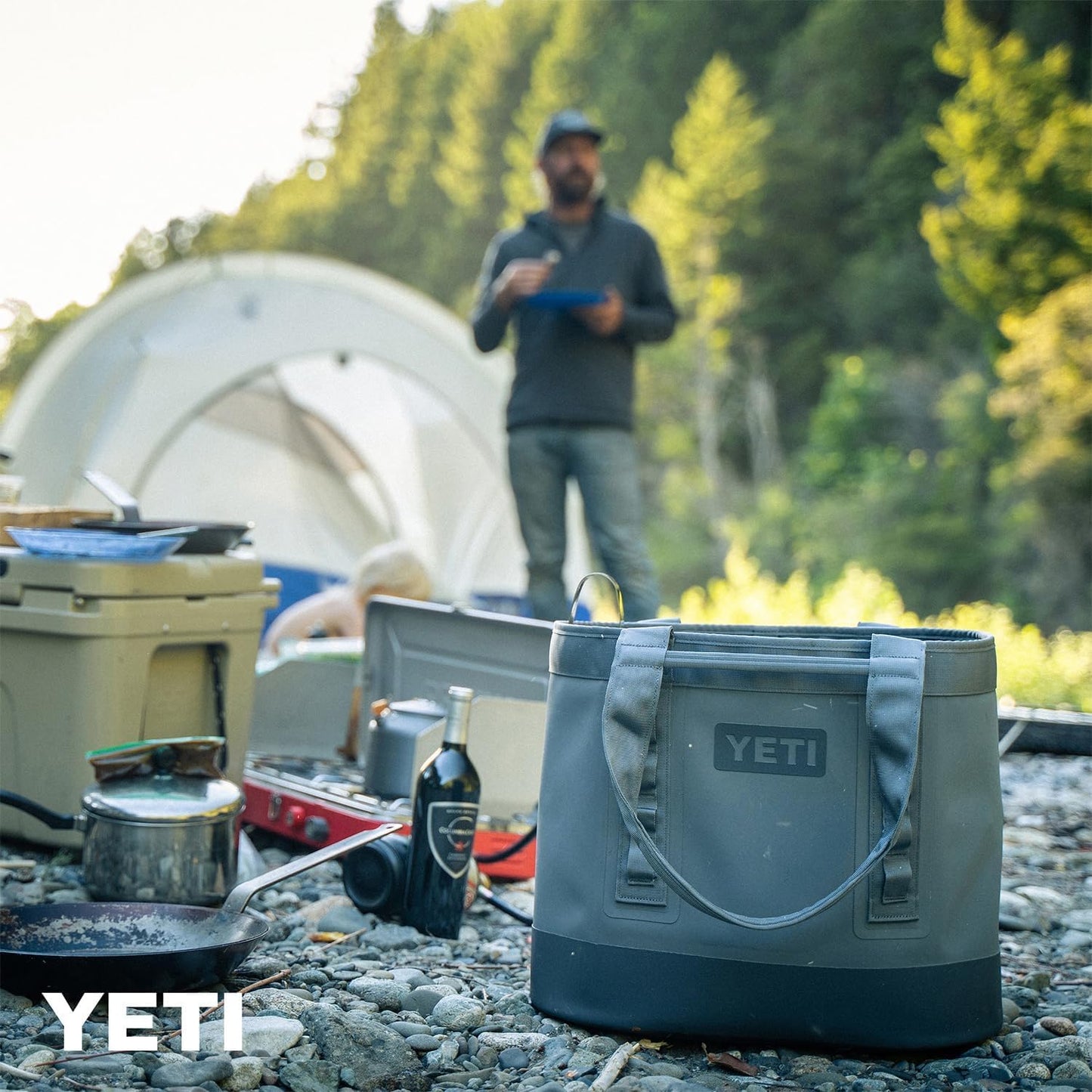YETI Camino 20 Carryall with Internal Dividers, All-Purpose Utility Bag, Desert Bloom