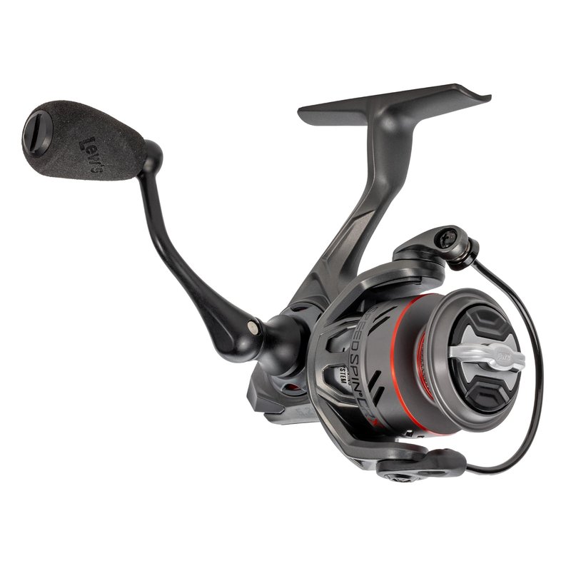 Lew’s Speed Spin CRX Spinning Fishing Reel, Size 100 Reel, 9+1 Bearings, 5.2:1 Gear Ratio, Graphite Frame and Sideplate, Solid Brass Speed Gears