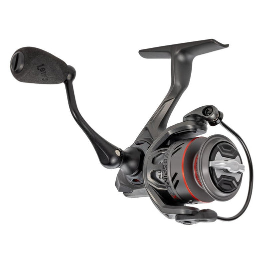 Lew’s Speed Spin CRX Spinning Fishing Reel, Size 100 Reel, 9+1 Bearings, 5.2:1 Gear Ratio, Graphite Frame and Sideplate, Solid Brass Speed Gears