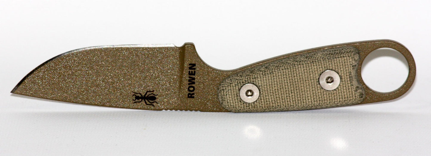 ESEE Knives Izula-DE w/Handle, Molded Polymer Sheath, and Clip Plate