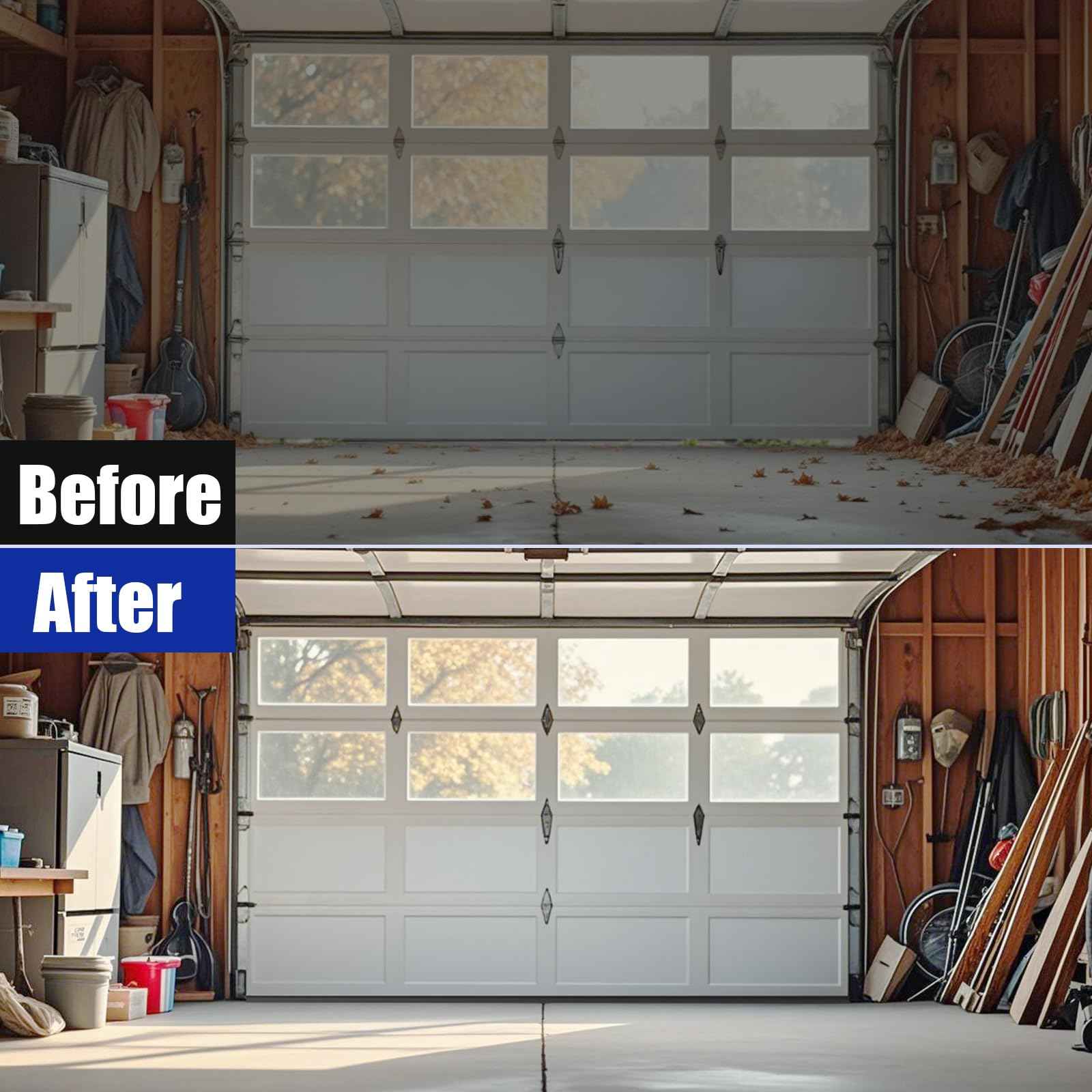 Symyda Garage Door Seal P Bulb – 10.2Ft Flexible Weatherproof TPE Seal for Drafts, Noise Reduction and Saves Energy, Easy DIY Installation, Temperature Resistant, Fits Single Channel Garage Door