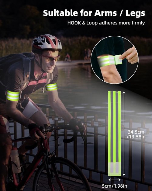 LED Reflective Vest by [Brand Name] - High Visibility Safety Gear for Running, Dog Walking & Cycling | Adjustable for Men, Women & Kids