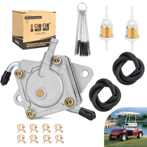 10L0L Golf Cart Fuel Pump Impulse Kit for Yamaha G8 G9 G14 G22 / DS/Precedent Gas Golf Cart with 290FE 350FE Kawasaki Engine, Replaces OEM 1014523, 1014524, JN6-F4410-00, JF2-24410-20