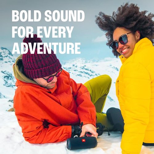 JBL Flip 5 - Waterproof Portable Bluetooth Speaker | Compact Black Design for On-the-Go Sound