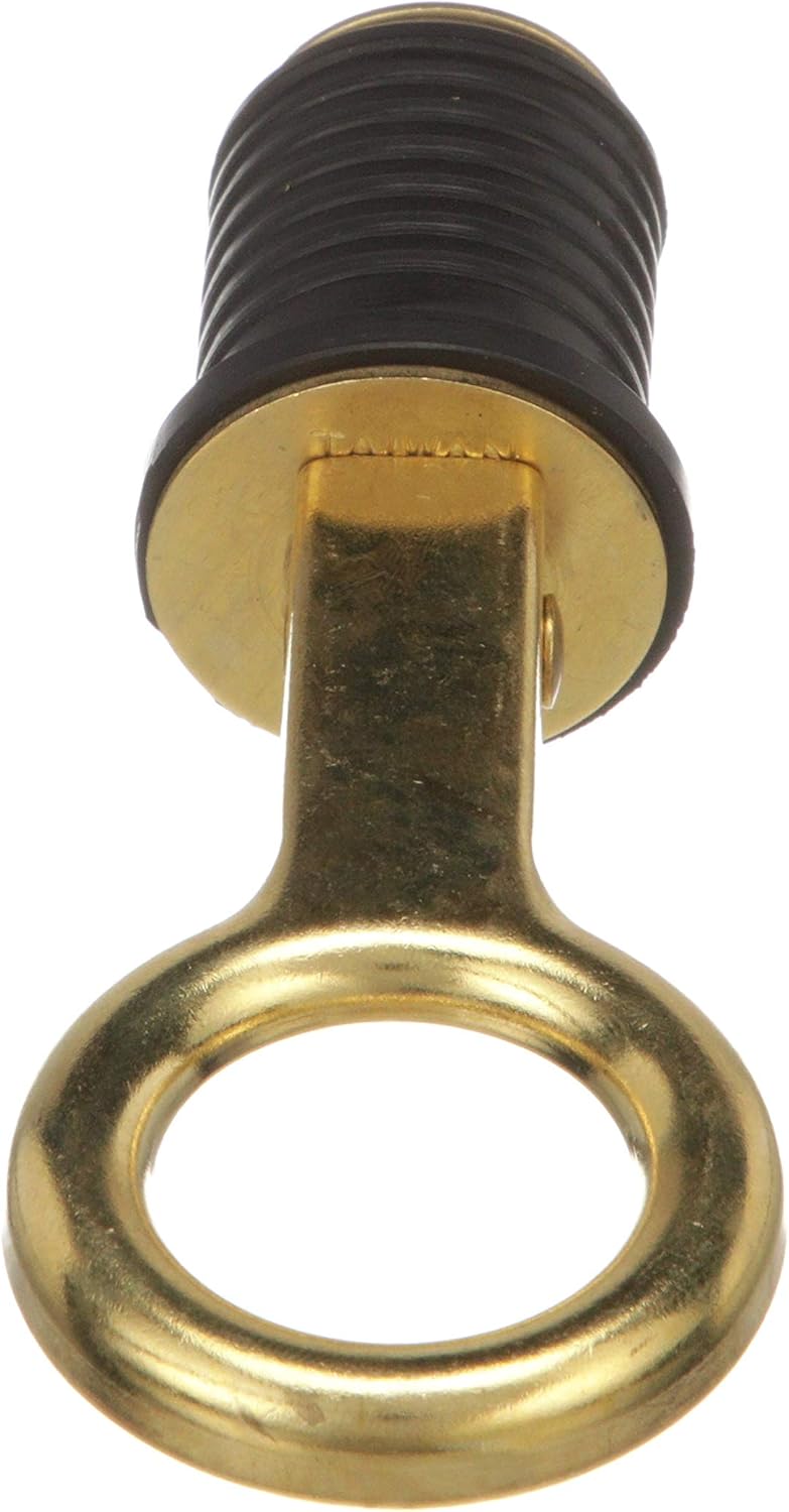 Attwood Snap-Handle Drain Plug - Durable Design for Easy Installation | 7524A7 Model