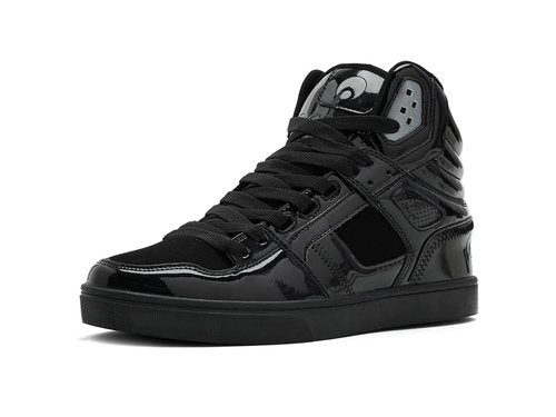 Osiris Mens Clone Black/Patent/Silver 9.5 Medium
