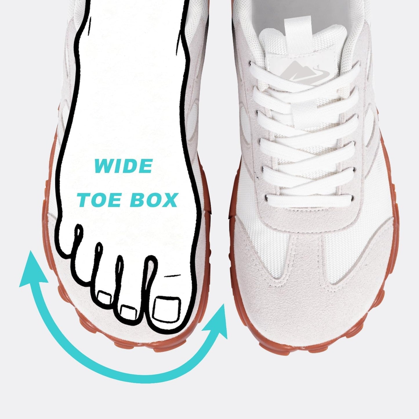Skiennix Barefoot Shoes - Minimalist Trail Running Sneakers for Men & Women | Wide Toe Box, Comfortable Fit