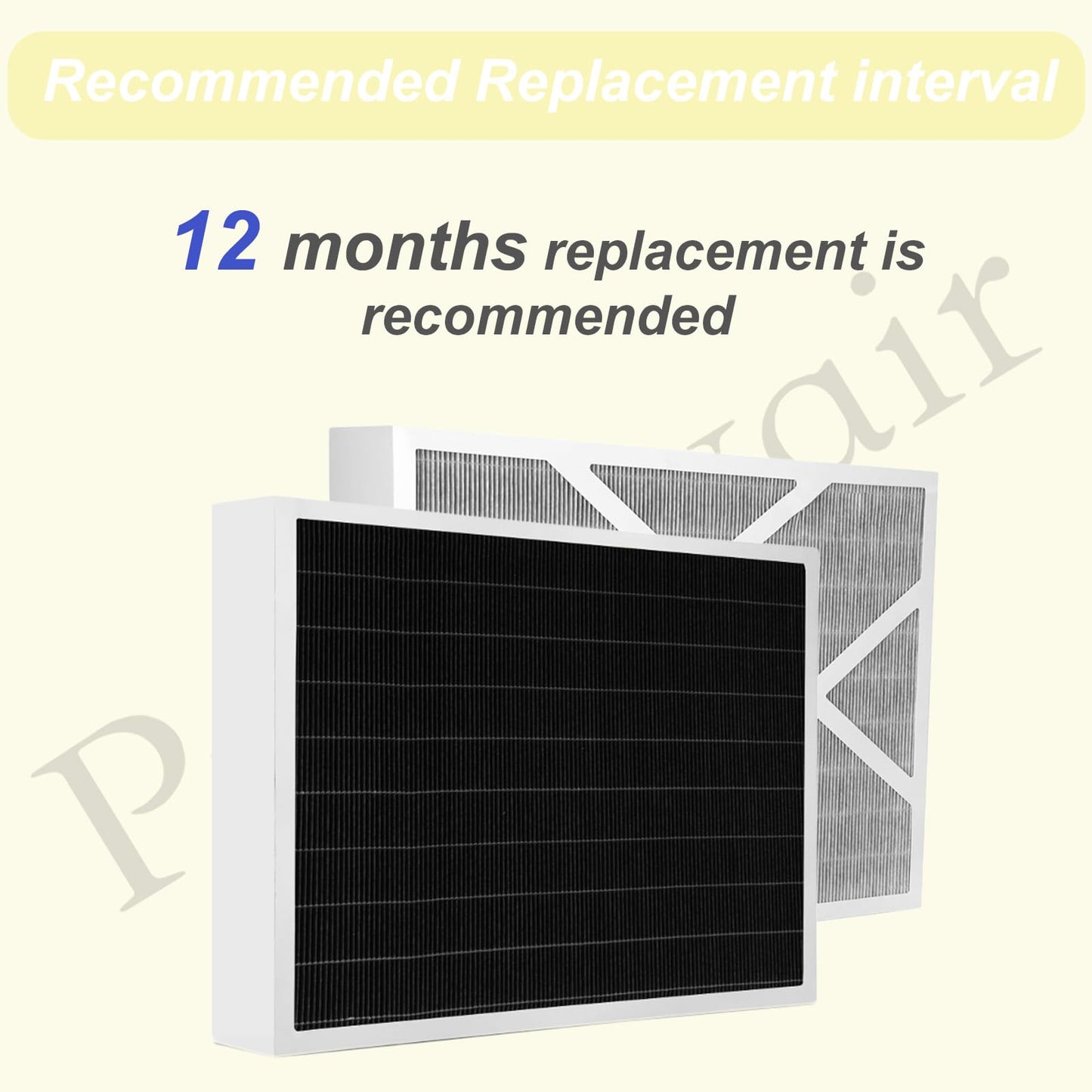 Prestivair 20 x 26 x 5 INCH Y6604 MERV 16 Replacement Filter Compatible with Lennox Y6604 PureAir PCO3-20-16 Furnace Purification System Air Purifier 1 Pack
