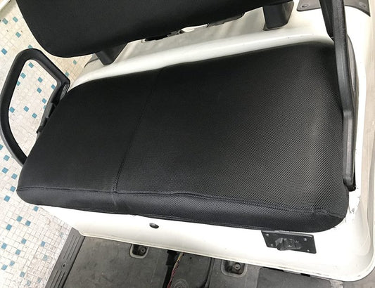 Golf Cart Seat Cover Compatible with Club Car DS/Precedent EZGO TXT/RXV& Yamaha Golf Cart Black(Seat Cover only)