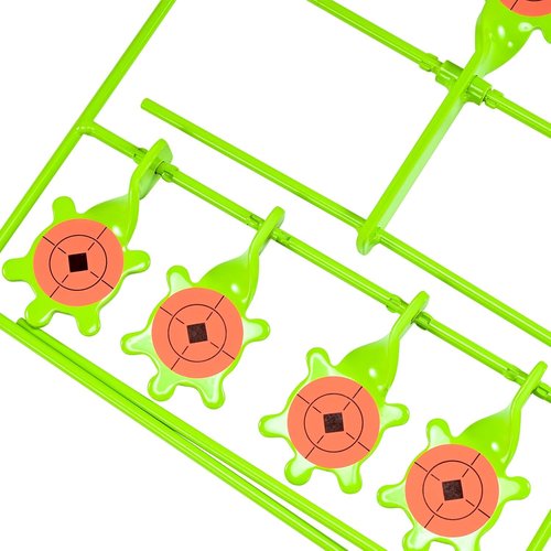 KNINE OUTDOORS Resetting Target - Turtle Sign for Air Gun & BB Gun | Compatible with .22 & .177 Caliber