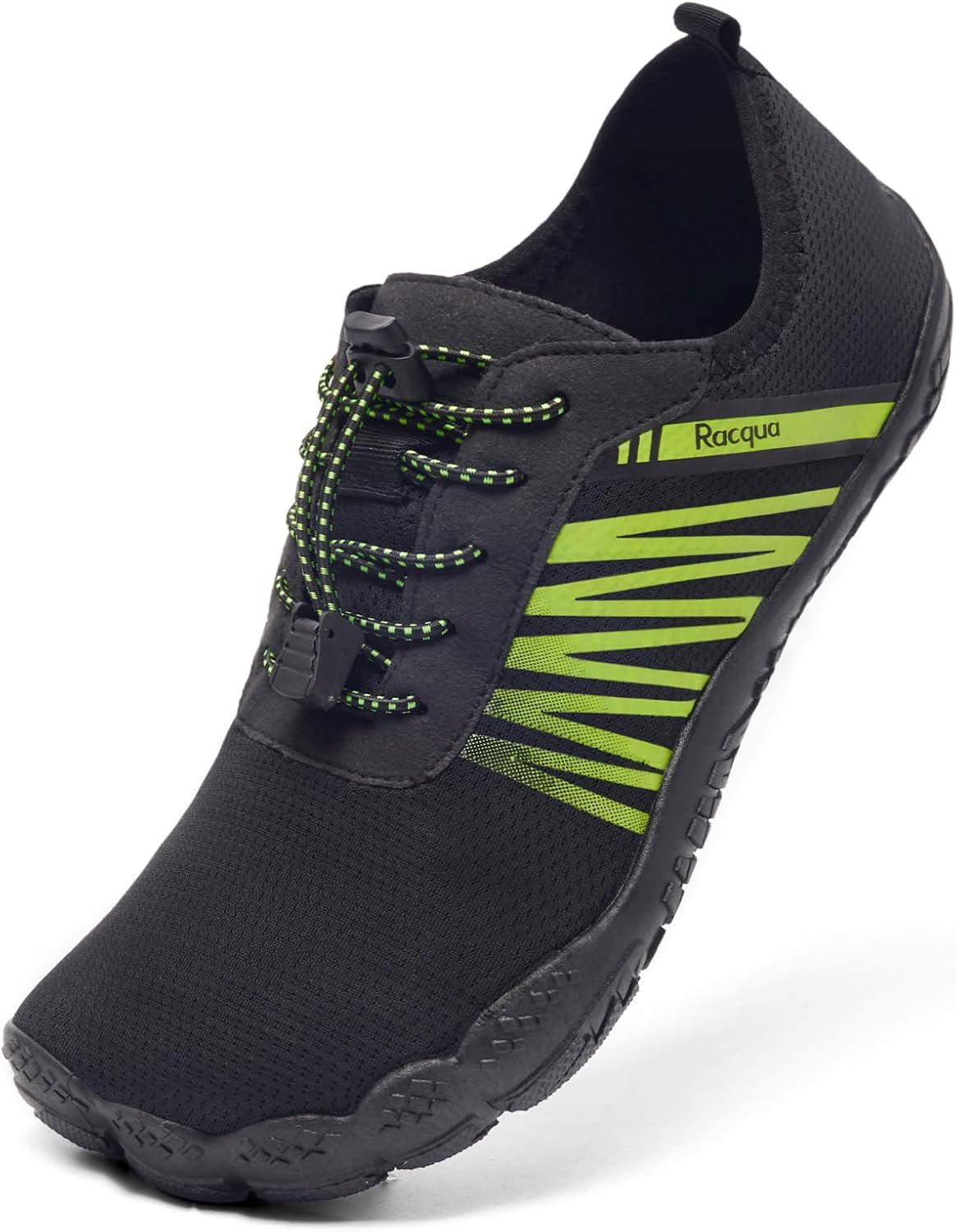 Racqua Water Shoes - Quick Dry Aqua Beach Swim Footwear for Men & Women | Lightweight & Barefoot Feel