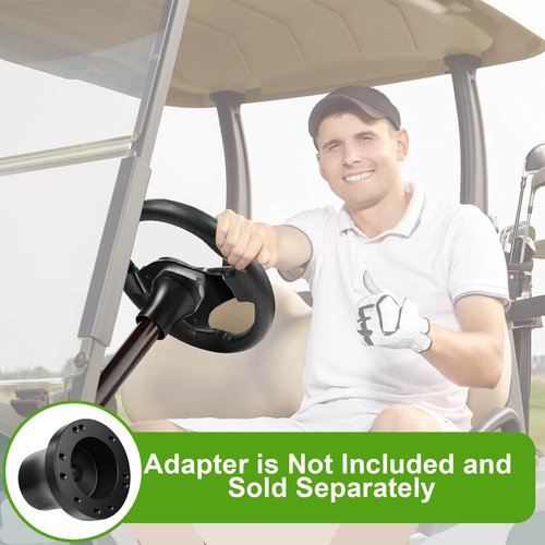 EZGO Golf Cart Adapter and Golf Cart Steering Wheel