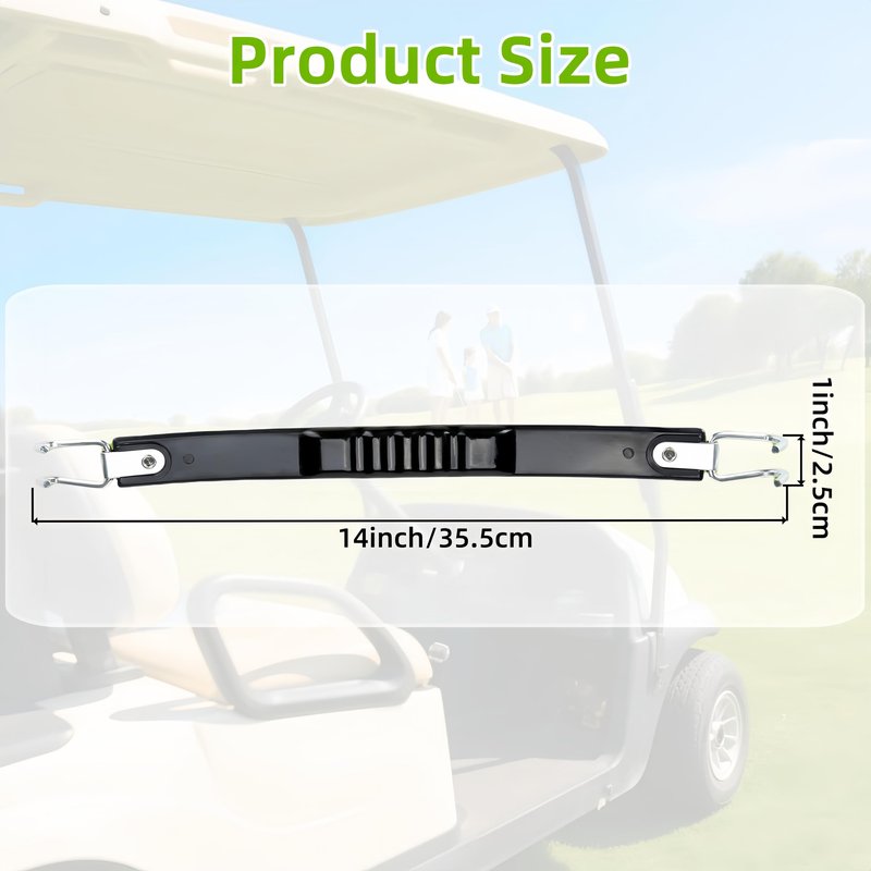 GENOUR 2-Pack Golf Cart Battery Lifting Strap - Universal Battery Strap for EZGO Yamaha Club Car | Heavy Duty Battery Carrier Strap & Puller | Secure Golf Cart Battery Replacement Accessories