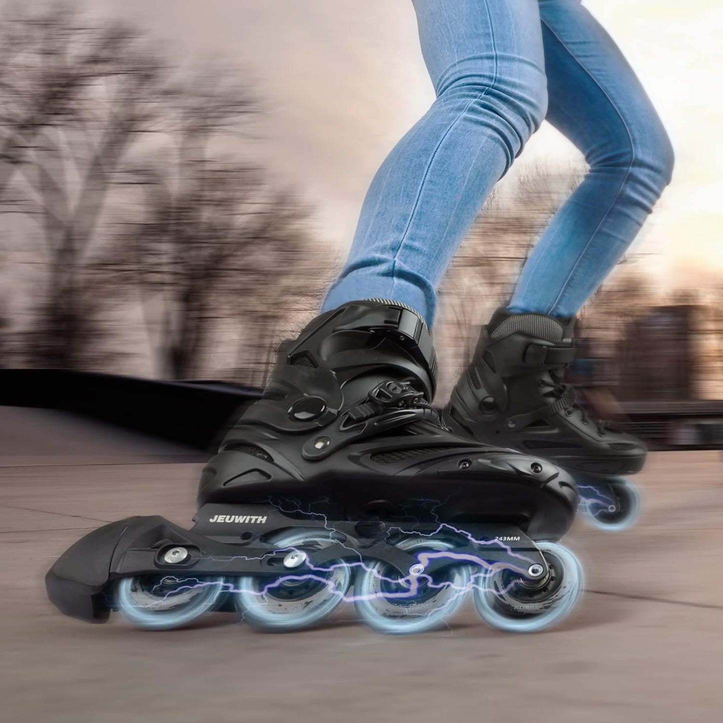 Skiennix Inline Skates - Professional Fitness Roller Blades for Men & Women | Outdoor Street Use
