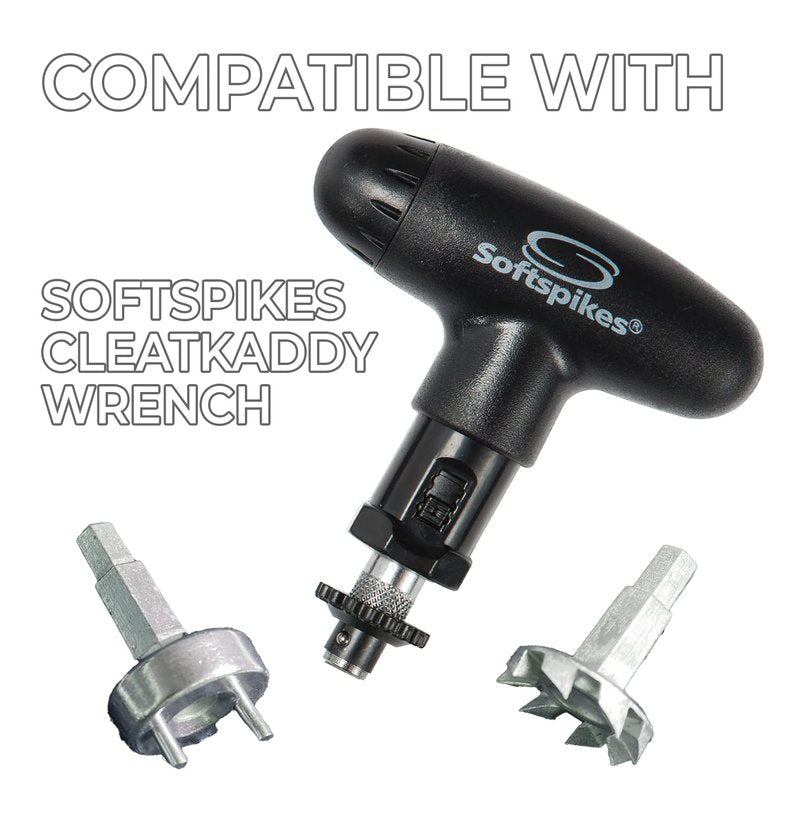 Softspikes Black Widow Golf Cleats Fast Twist 3.0 - 18 Replacement Spikes - Black - Also Fits Tri-Lok, SLIM-Lok, and Tour Lock Cleat Insert Systems