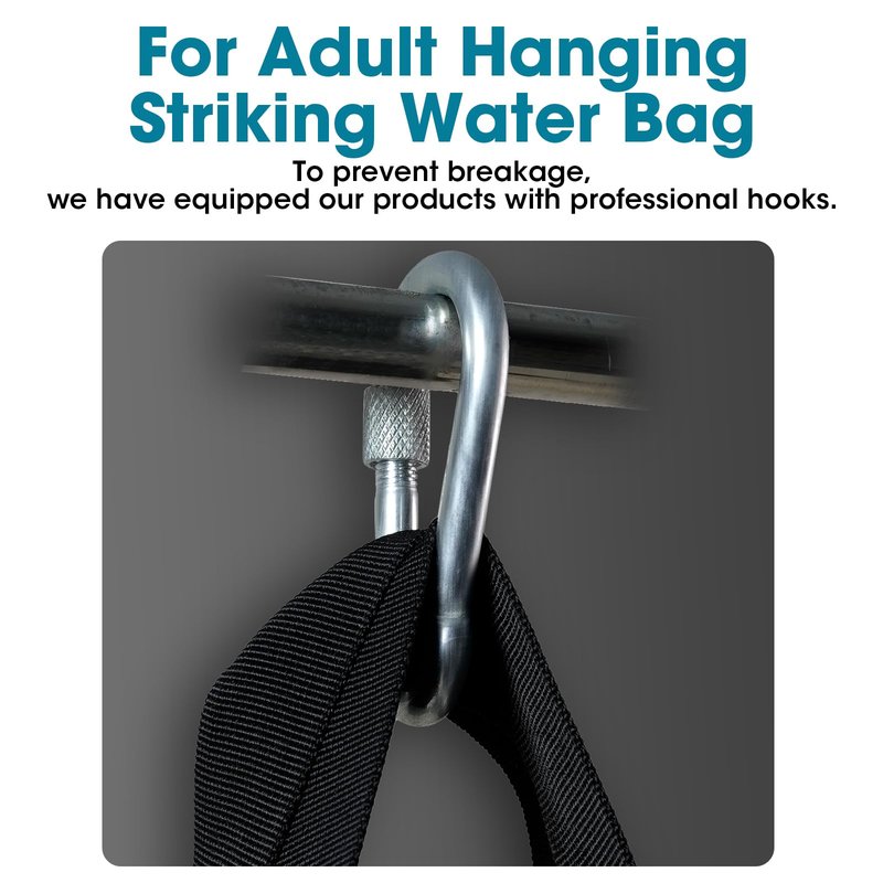 Water Weights Aqua Bag - Dual-Purpose Water Punching Bag, Sandbag Alternative for Strength Training, Portable Stability Fitness Equipment for Core and Balance Home Gym - 55 LBS