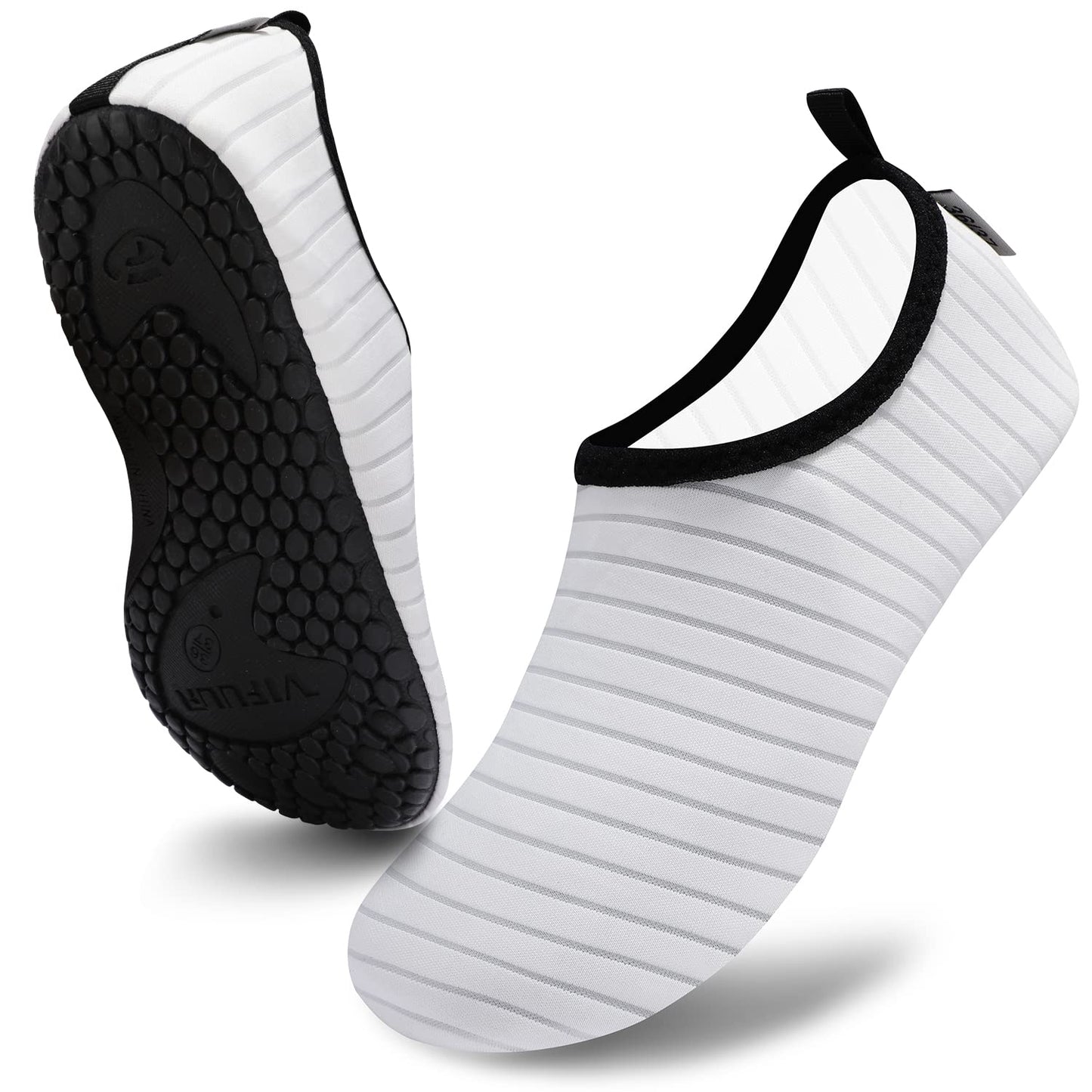 VIFUUR Water Sports Unisex Shoes White - 11-12 W US / 9.5-10.5 M US (42-43)