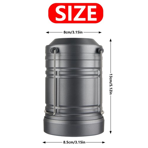 LED Camping Lantern ,Battery Powered Hanging Emergency Lantern for Camping Power Outages,4-Pack