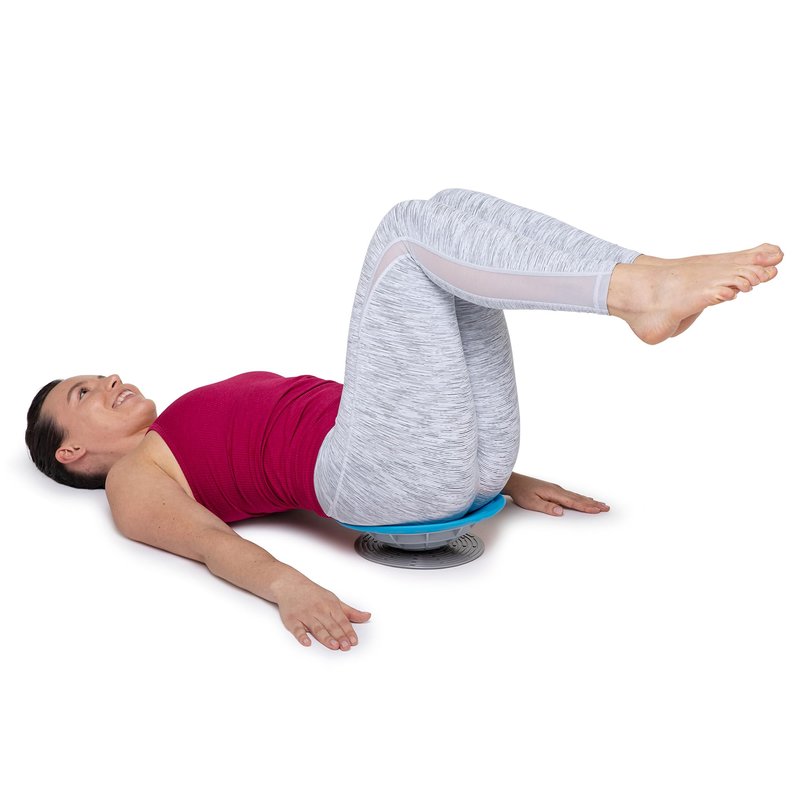 OPTP Pelvic Rocker Core Trainer – Balance Disc for Core Stability, Pelvic Floor Training, and Lower Ab Exercise – Hip Mobility Trainer and Pilates Exercise Equipment for SI Joint Support
