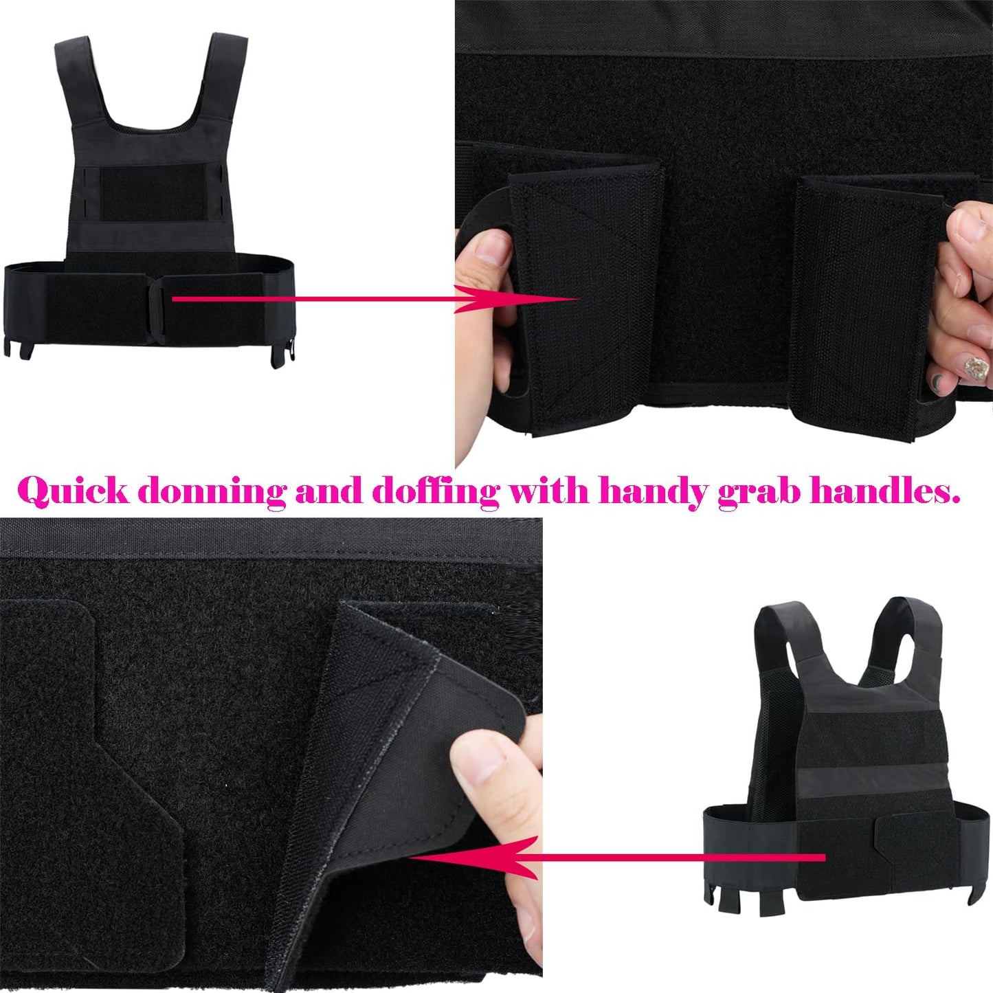 Greencity Lightweight Vest- Weight Vest, Camo Pattern with Radiator Feature,Tactical Vest for Outdoor Hiking & Sports and Fitness