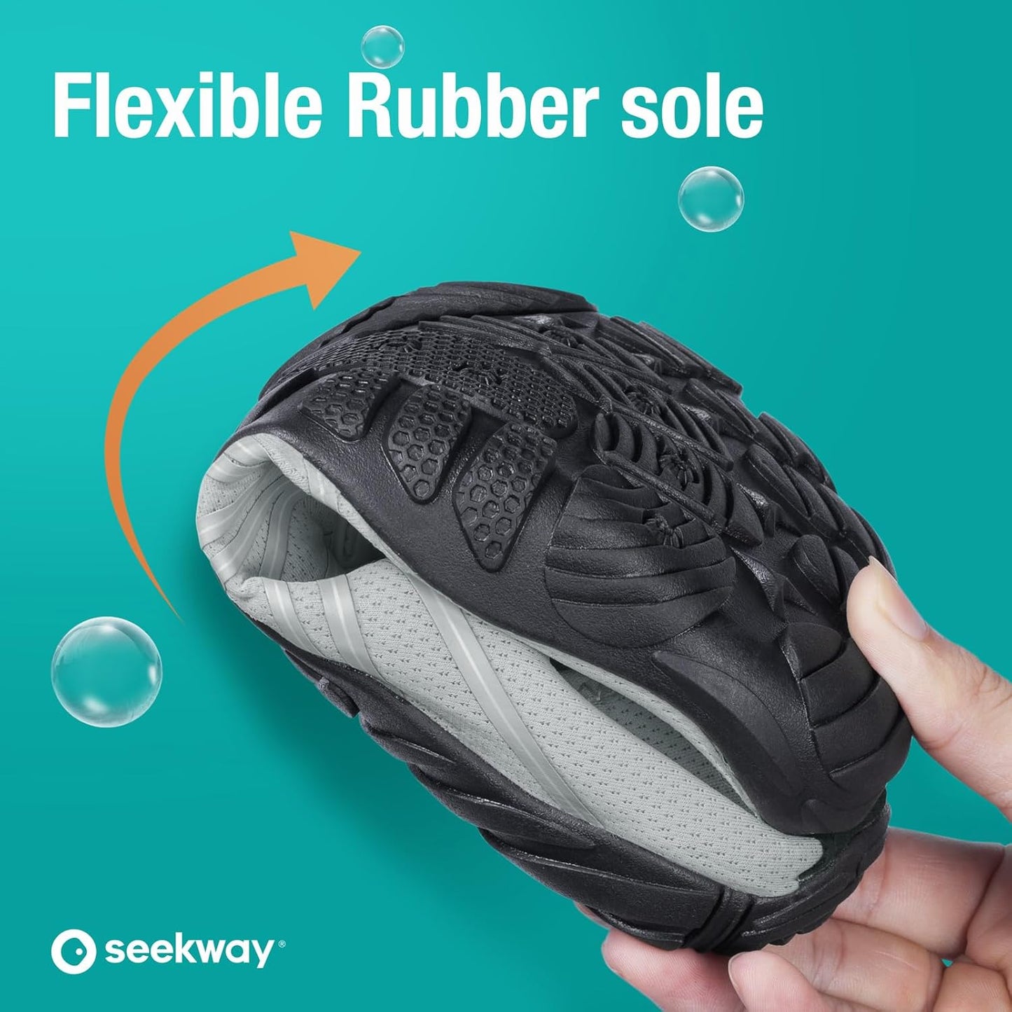 SEEKWAY Quick-Dry Water Shoes for Men & Women - Barefoot Aqua Socks for Beach, Pool & Hiking