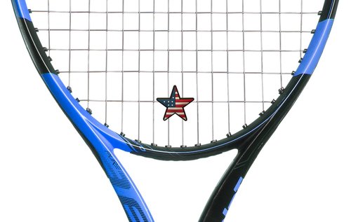 Racket Expressions American Flag Star Tennis Vibration Dampener 2 Pack