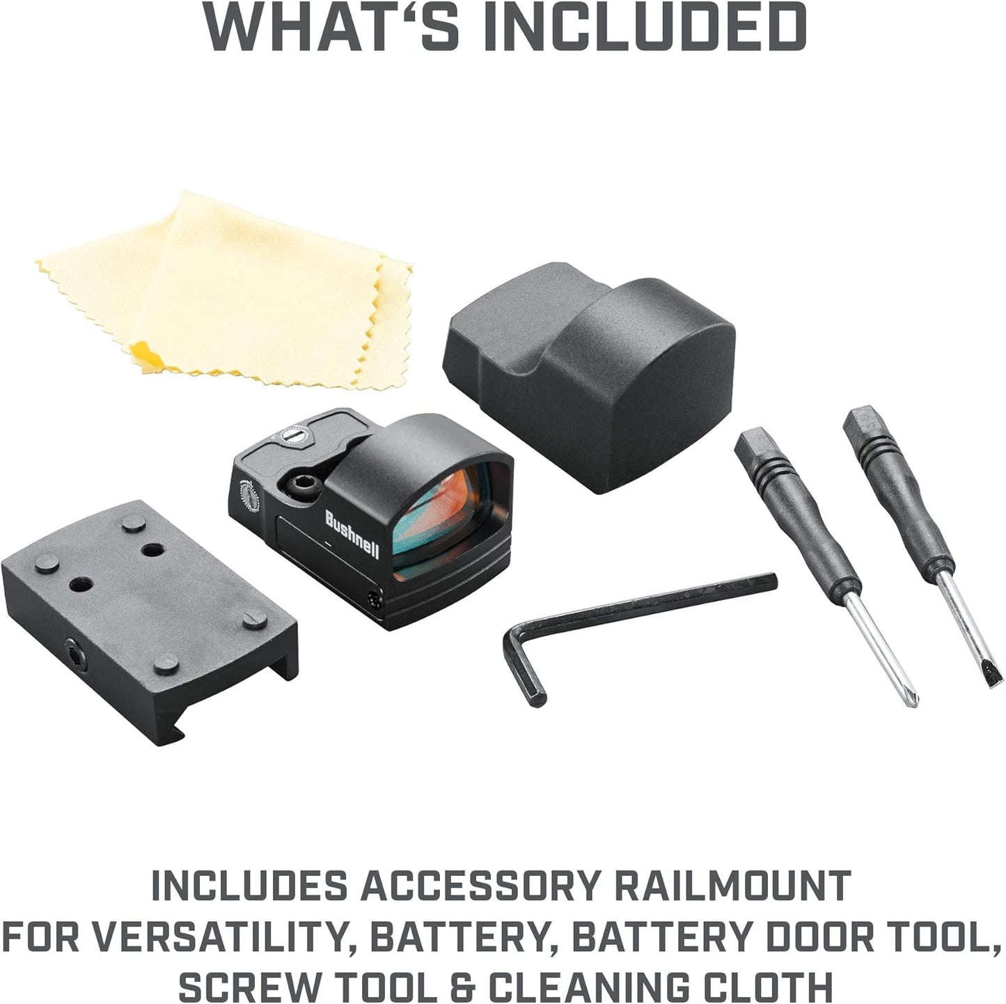 RXS-100 Black Reflex Sight - Weaver/PIC Mount Compatibility | 1X25mm Precision Optics