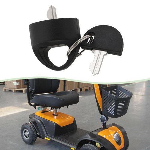 LT Easiyl 2 Sets of Replacement Mobility Scooter Key Scooter Accessory K2801M K2305M Compatible with Pride Mobility Scooter Black