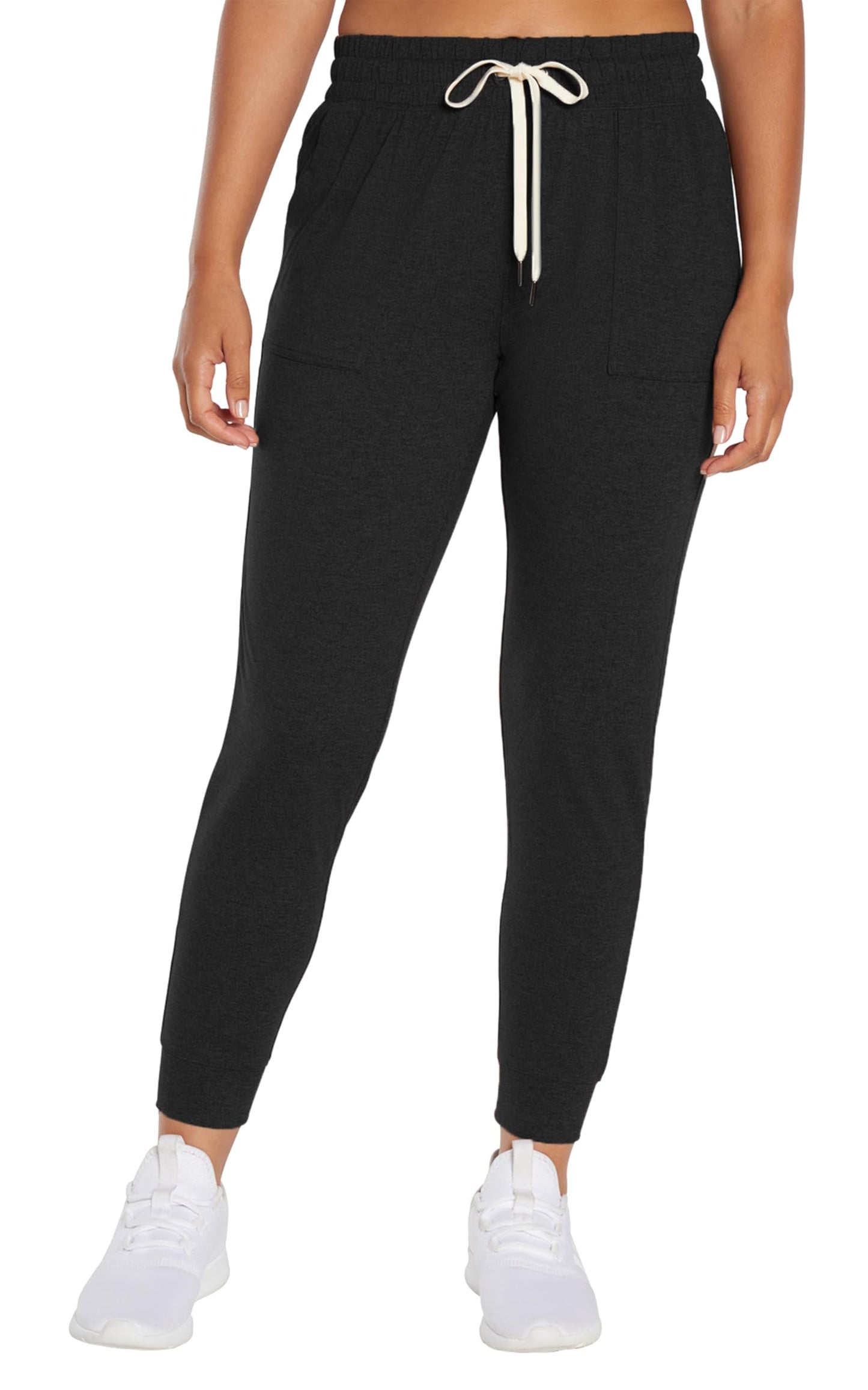Zobha Women's 27" Devoin Pocket Jogger, Heathered Phantom, Large