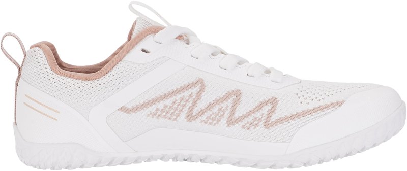 WHITIN Women Barefoot Shoes Minimalist Wide Toe Box Sneakers Size 9.5 Zero Drop Sole Walking Trail Running Casual Flexible Sport Gym Pink White 40.5