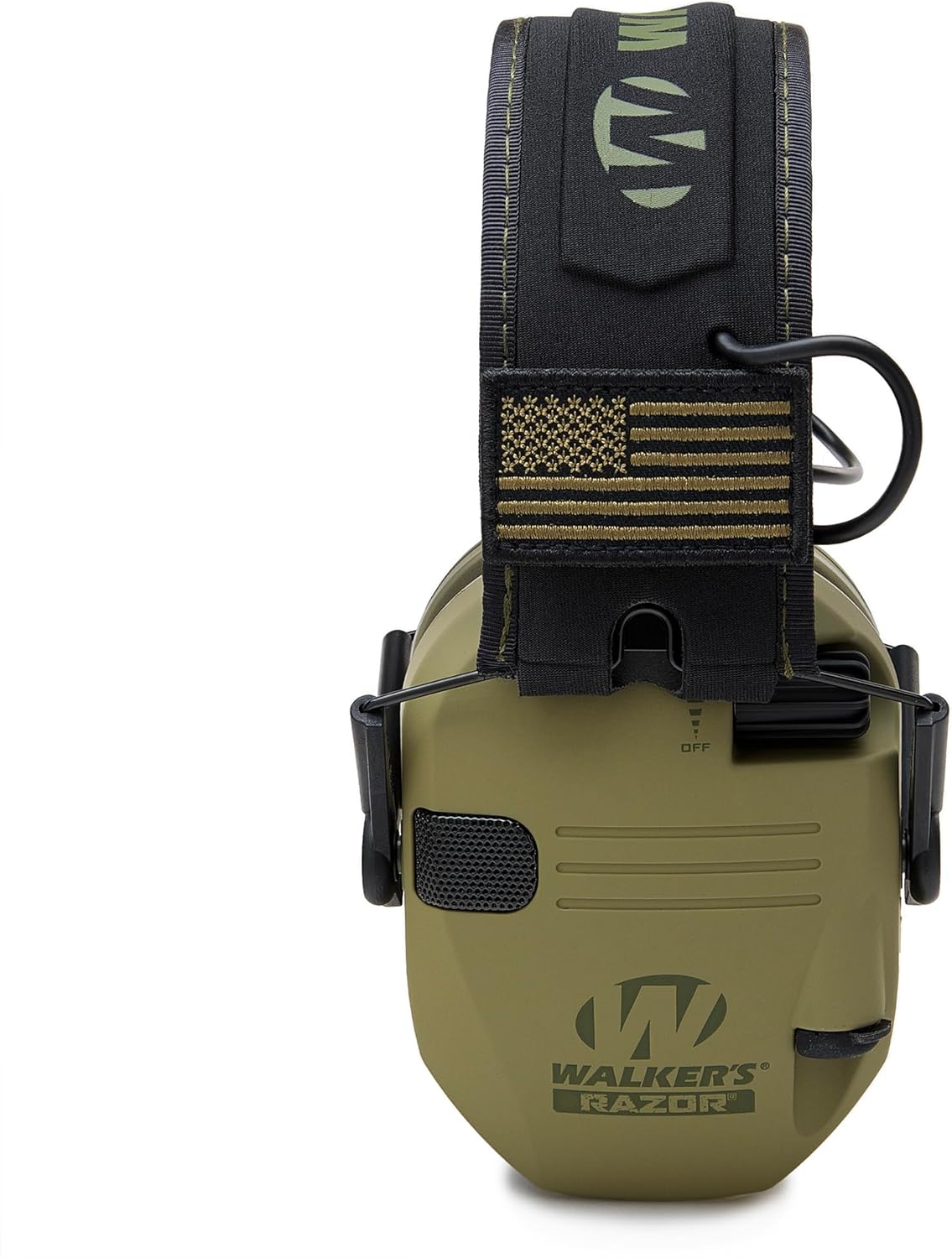 Walker’s Razor Slim Electronic Muff - Noise-Canceling Hearing Protection | Lightweight & Comfortable