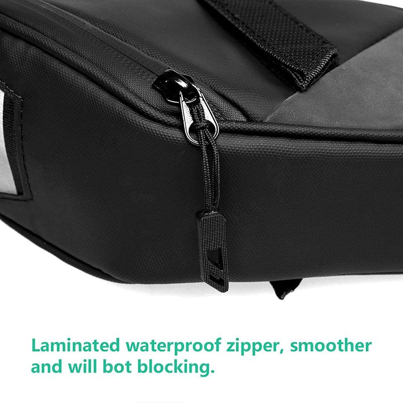PDEEY Bike Saddle Bag, Bicycle Under Seat Pouch, Cycling Wedge Pack for Mountain Road, Cycling Accessories Storage Velcro Pack Waterproof Durable Pouch for Mountain, Beach or Road Bikes