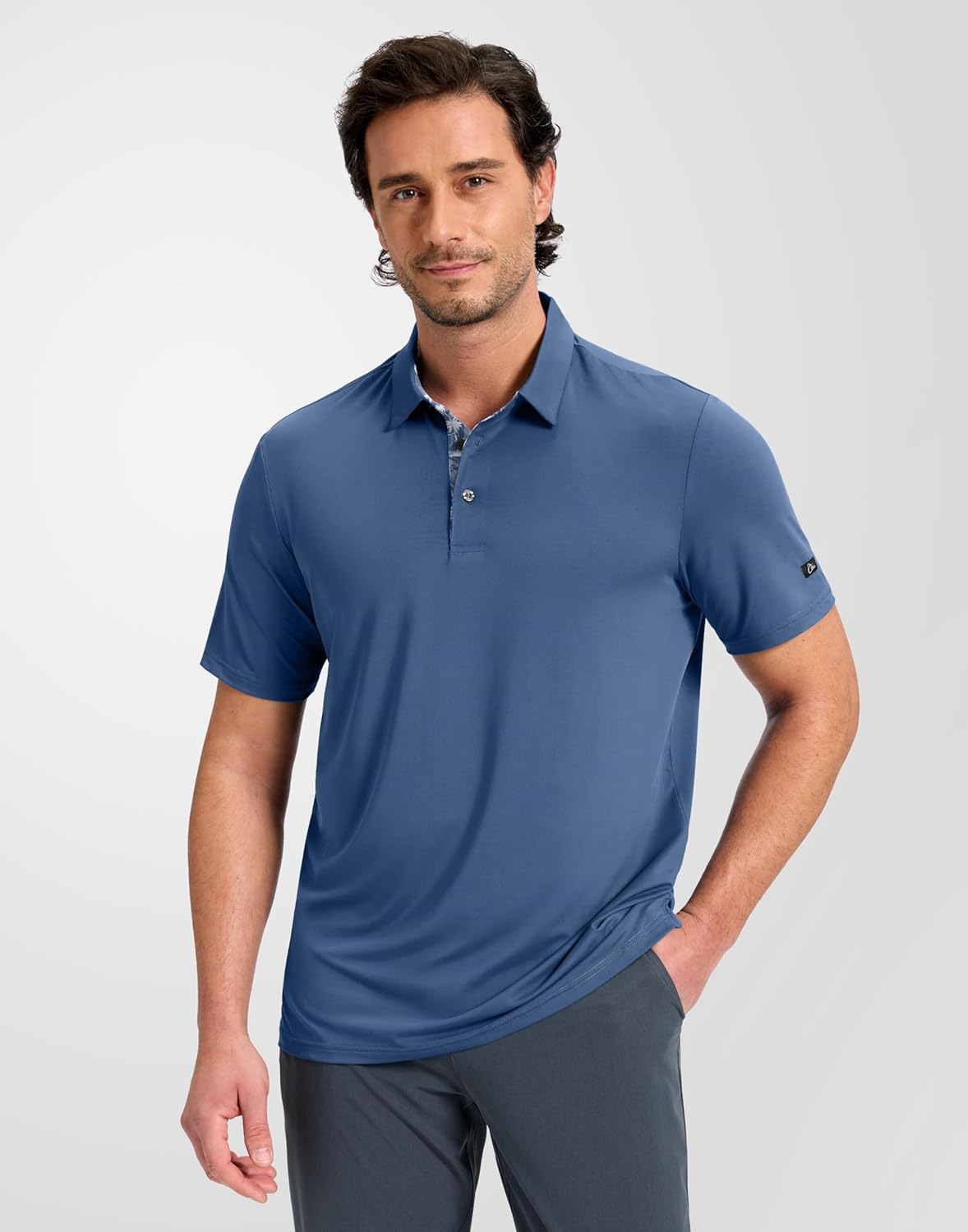 Obla Men's Golf Shirt - Short Sleeve Moisture-Wicking Performance Polo | Athletic Casual Wear