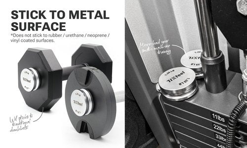Magnetic Fractional Weights 1.25lb (5lb in total)
