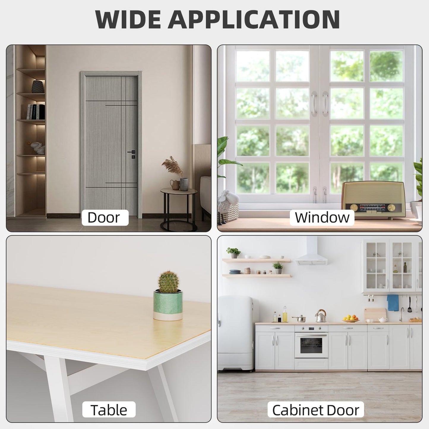 118" Wedge Weather Stripping Door Seal Strip for Door Frame & Window,Self Adhesive Window Insulation Draft Stopper Seal for Winter,Gray Foam Door Gap Filler for Soundproofing Light Blocker,Black