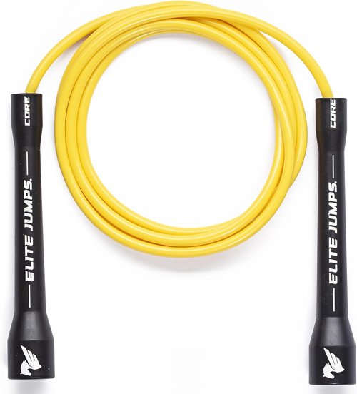Elite Jumps Core Jump Rope - Adjustable Indoor/Outdoor Fitness Rope with Unbreakable Handles | Tangle-Free Design
