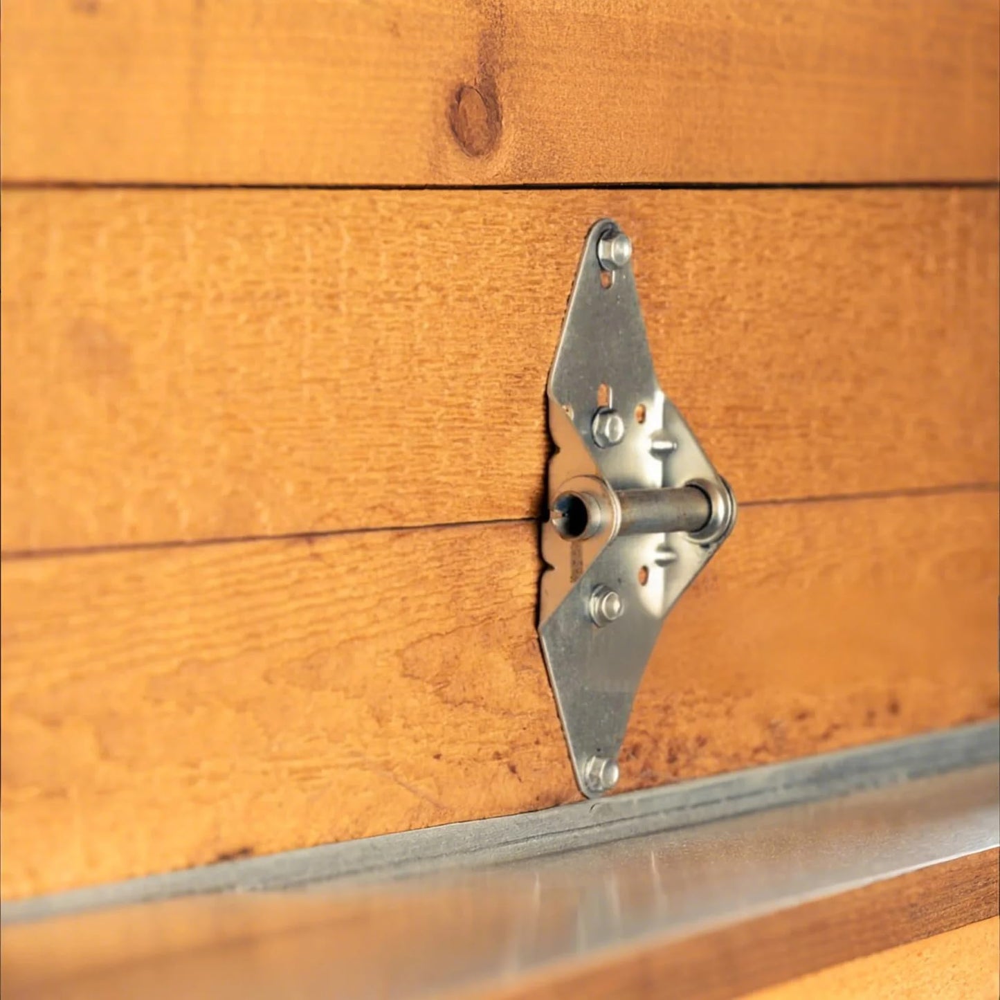 Garage Door Hinges #3-14 Gauge Steel Heavy Duty with Galvanized Sheet Metal, Rust-Resistant Commercial Grade Replacement for Residential/Light Commercial Overhead Doors (2 Pack)