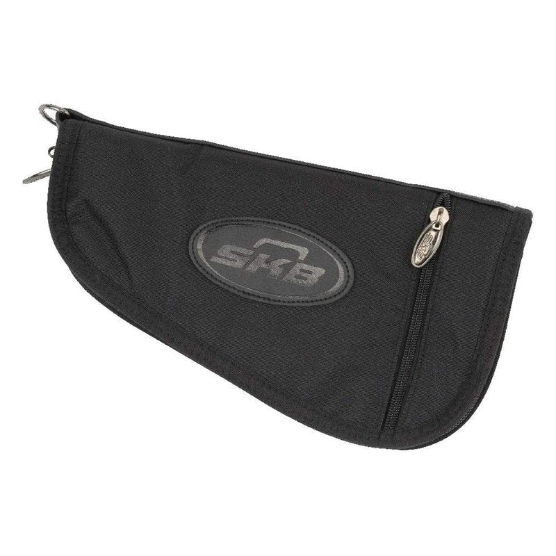 SKB 12" Black Handgun Bag, Dry-Tek Moisture Control, Nylon Zippers, Padlock Security, Exterior Pockets, Adjustable Sling (2SKB-HG12-BK)