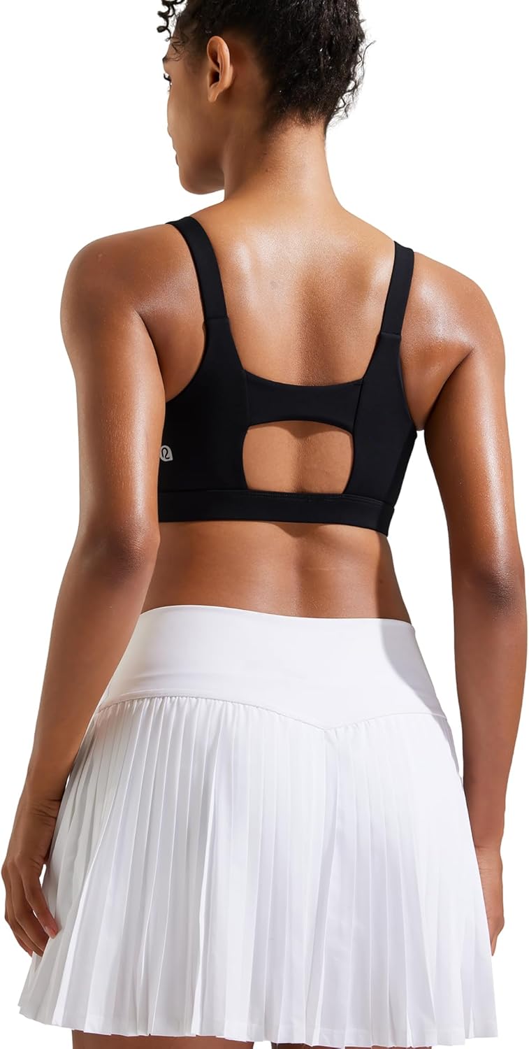 RUNNING GIRL Sports Bra - High Support Molded Cup for Women | Comfortable High Impact Design