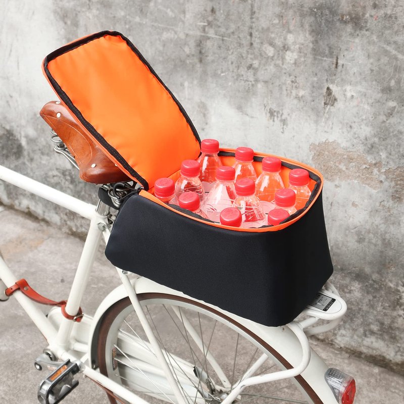 TOURBON Bike Trunk Bag Bicycle Rack Rear Pannier