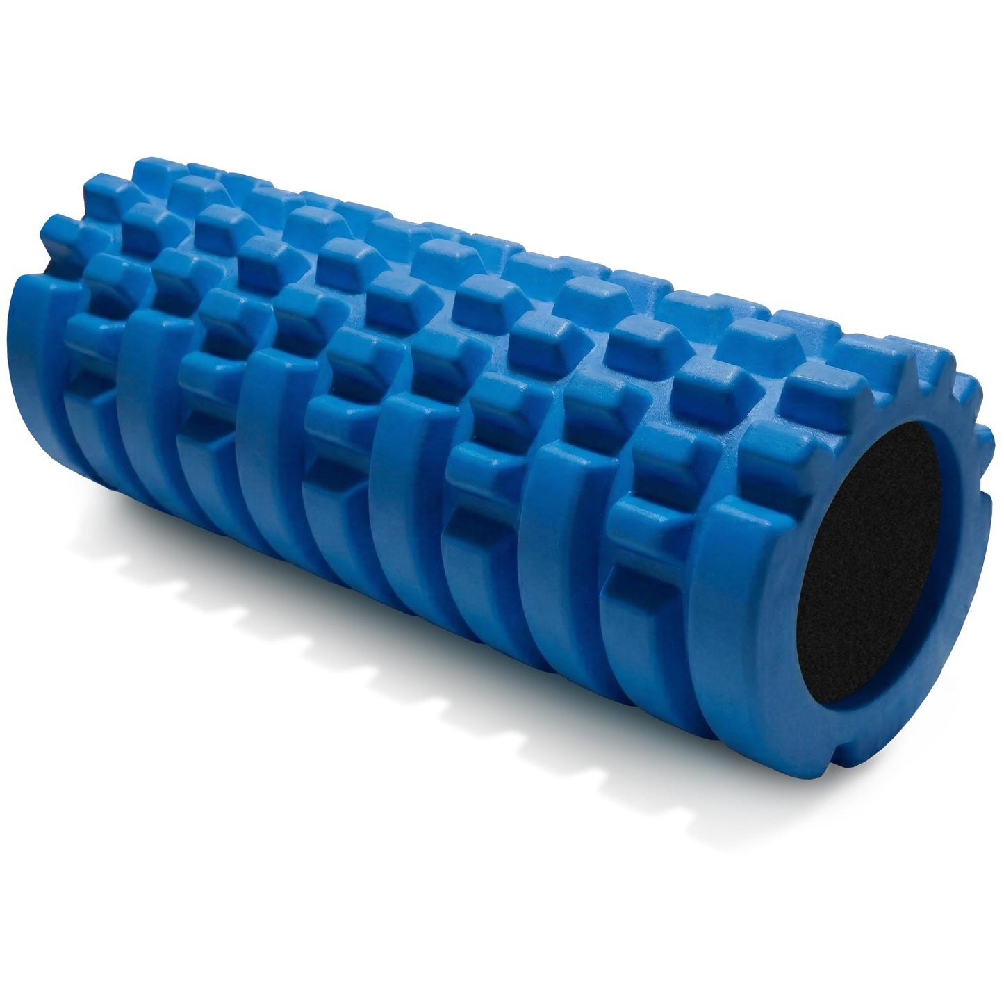 321 Strong Foam Roller - Medium Density Deep Tissue Massager for Muscle Massage and Myofascial Trigger Point Release, with 4K eBook - Blue