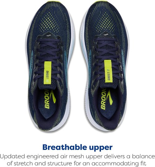 Brooks Ghost 17 Men's Neutral Running Shoes - Lightweight Comfort | Versatile Fit