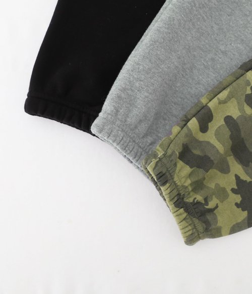 JARMAKO Boys Fleece Sweatpants, 3-Pack Jogger Pants, Forest Camo, Size 8
