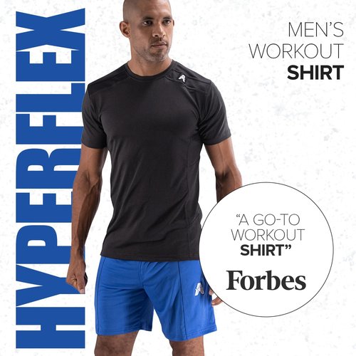 Anthem Athletics Hyperflex Men's Workout Shirts - Breathable, Fitted, Moisture-Wicking Fabric for Gym & Running