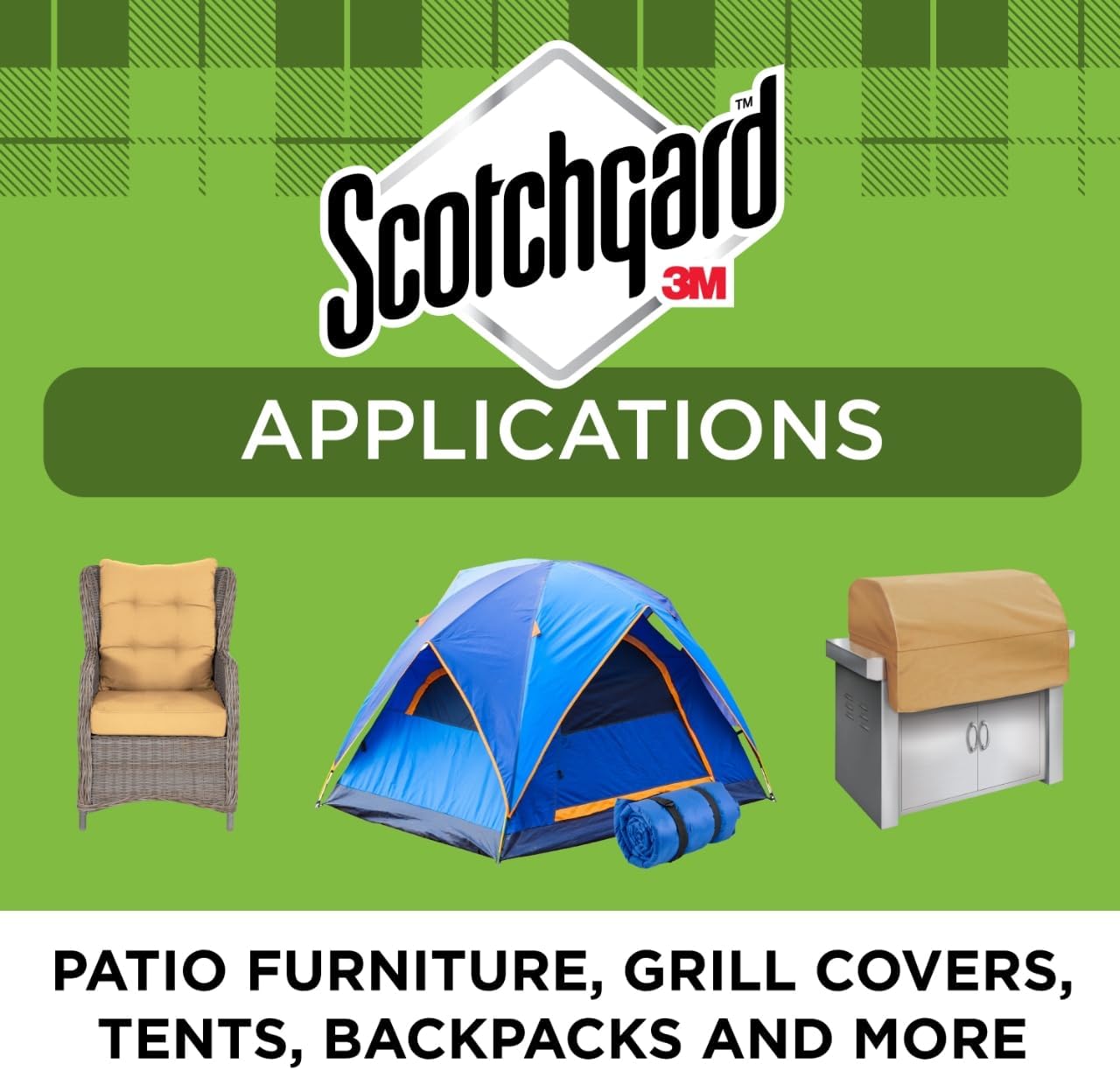 Scotchgard Outdoor Water Shield Spray - Water Repellent Fabric Protection for Gear & Furniture | 42 Ounces (4 Cans)